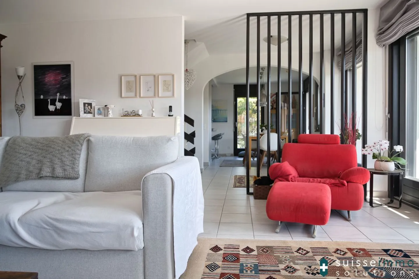 Einfamilienhaus, umgeben von Grün, mit Panoramablick und großer Terrasse in Vacallo - Foto 11 von 13