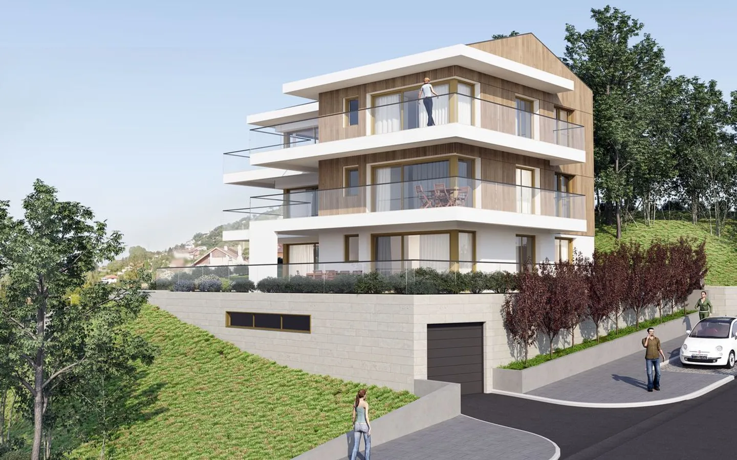 Appartement de luxe avec jardin - Photo 2 sur 4