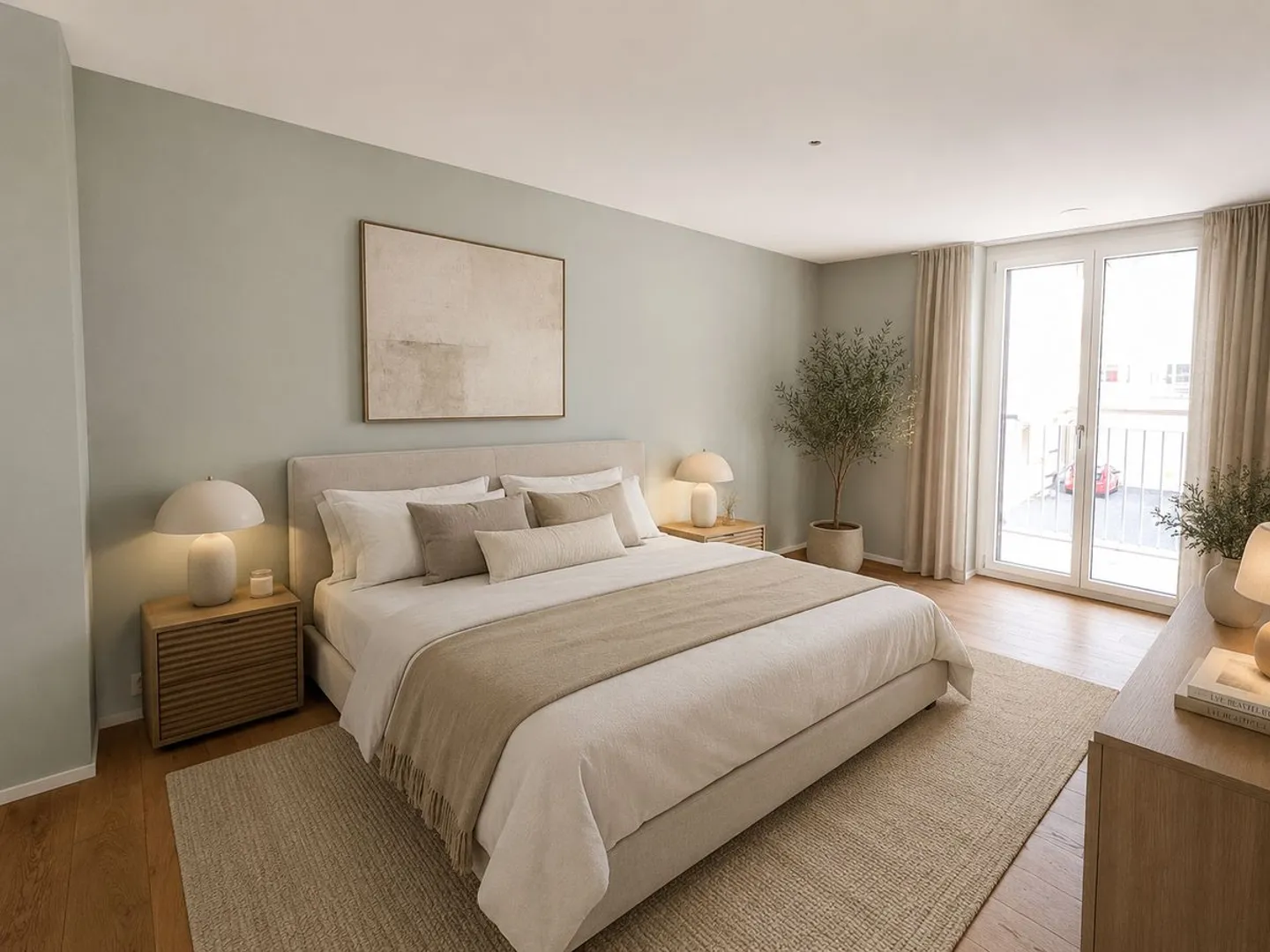 Traumhafte 3.5 Zimmer-Wohnung im ersten Stock mit Aussicht  - Photo 2 of 7