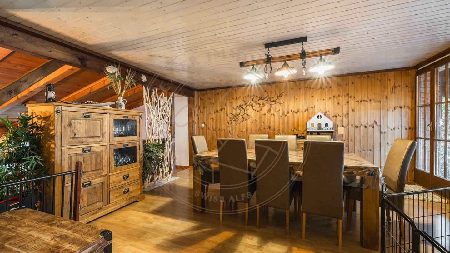 Chalet typique dans la vallée d'Illiez - Photo 5 sur 9