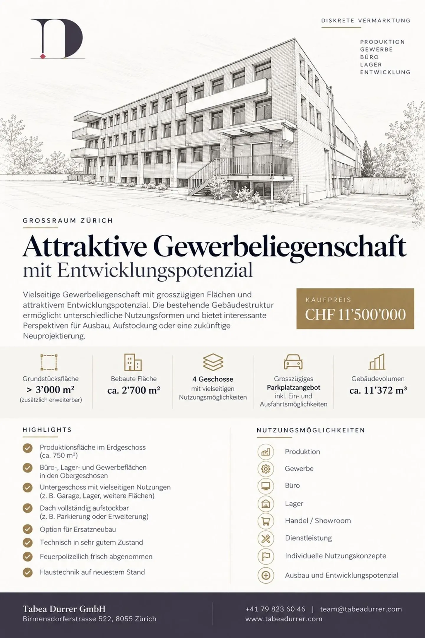 Potenzial für Weiterentwicklung, Ausbau oder Neubau - Photo 1 of 1