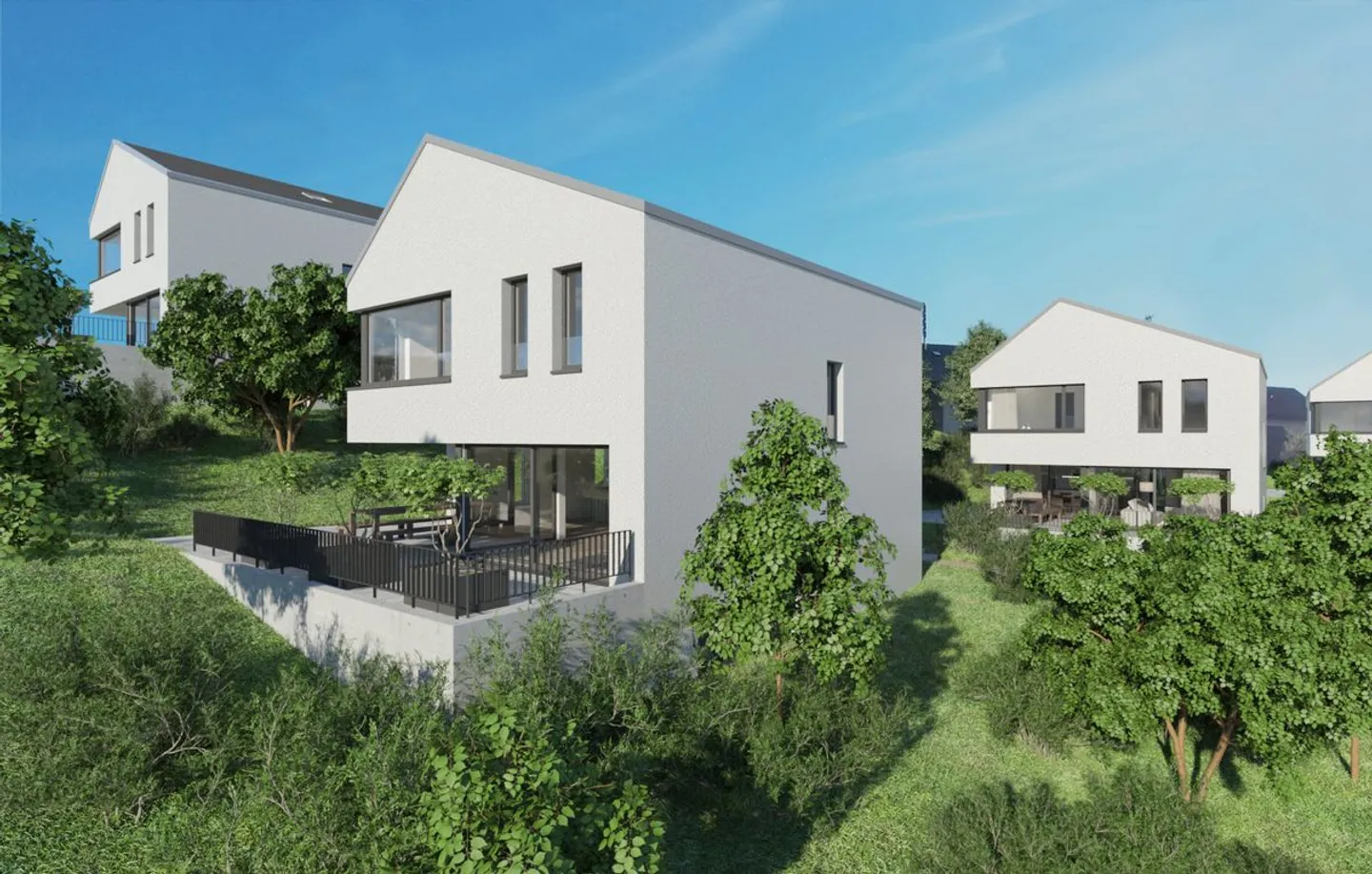 Exklusive Neubau-Einfamilienhäuser in Blauen - Photo 1 sur 13