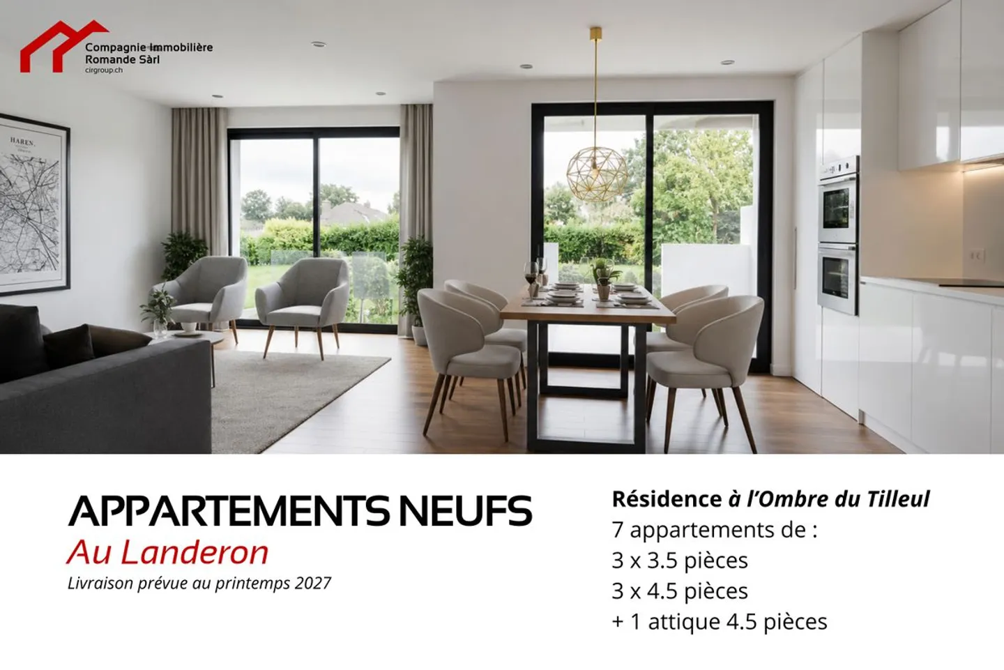 Nouvel Appartement en Jardin - Photo 1 sur 5