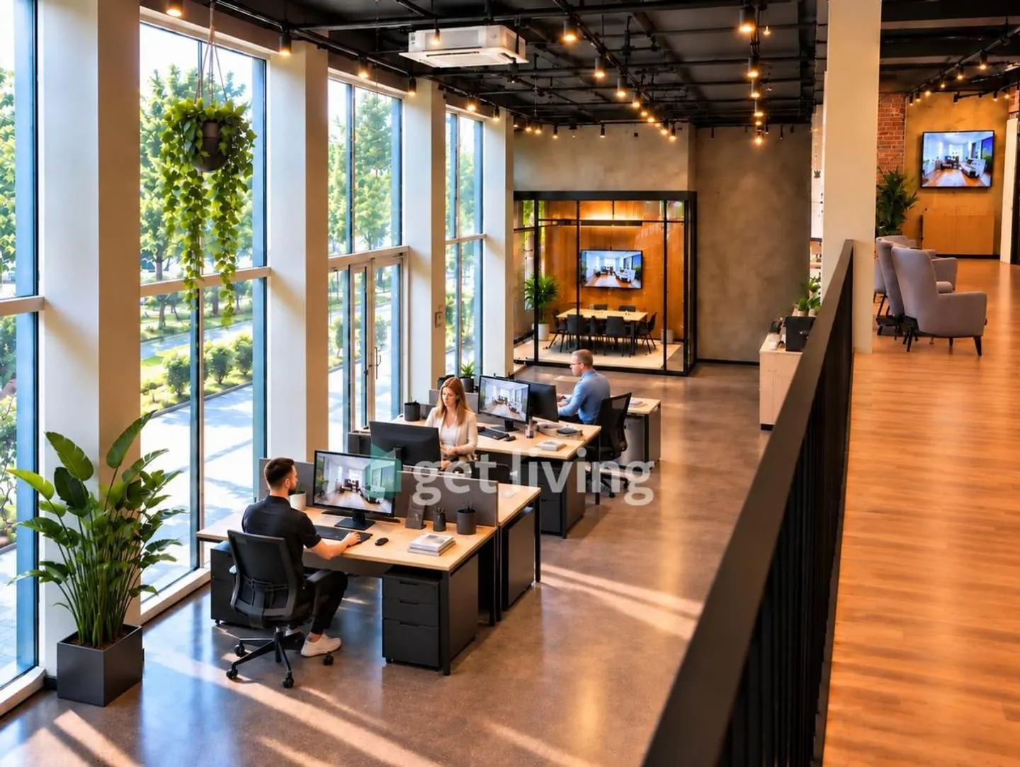 UNIQUE OFFICE SPACE DIRECTLY AT STETTBACH STATION - Photo 4 of 13