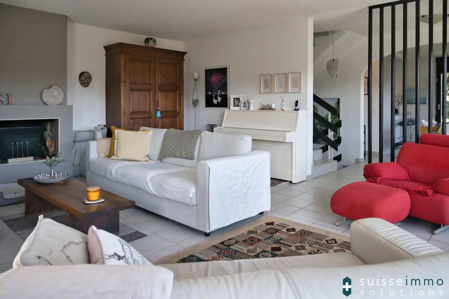 Einfamilienhaus, umgeben von Grün, mit Panoramablick und großer Terrasse in Vacallo - Foto 6 von 13