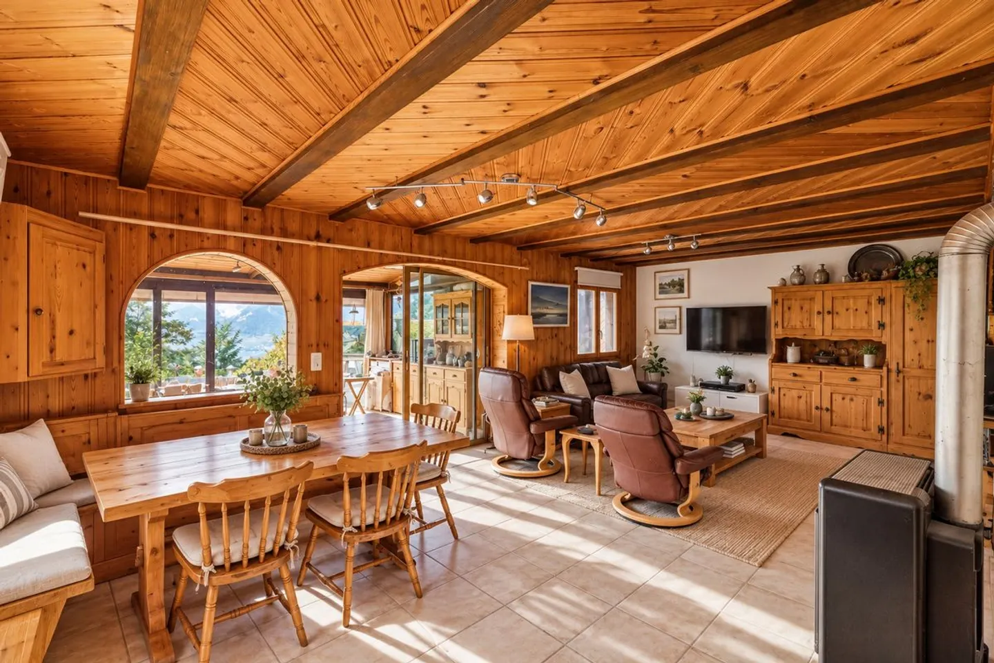 Chalet con vista sulle Alpi - Residenza secondaria autorizzata - Foto 1 di 12