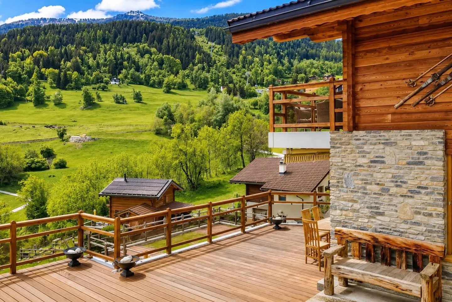 Chalet d'exception avec spa - Photo 2 sur 13
