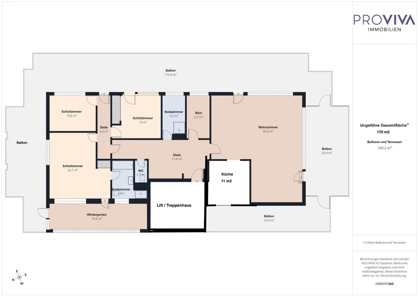 Central - Panoramic View - 160 m2 Terrace - Photo 8 of 11