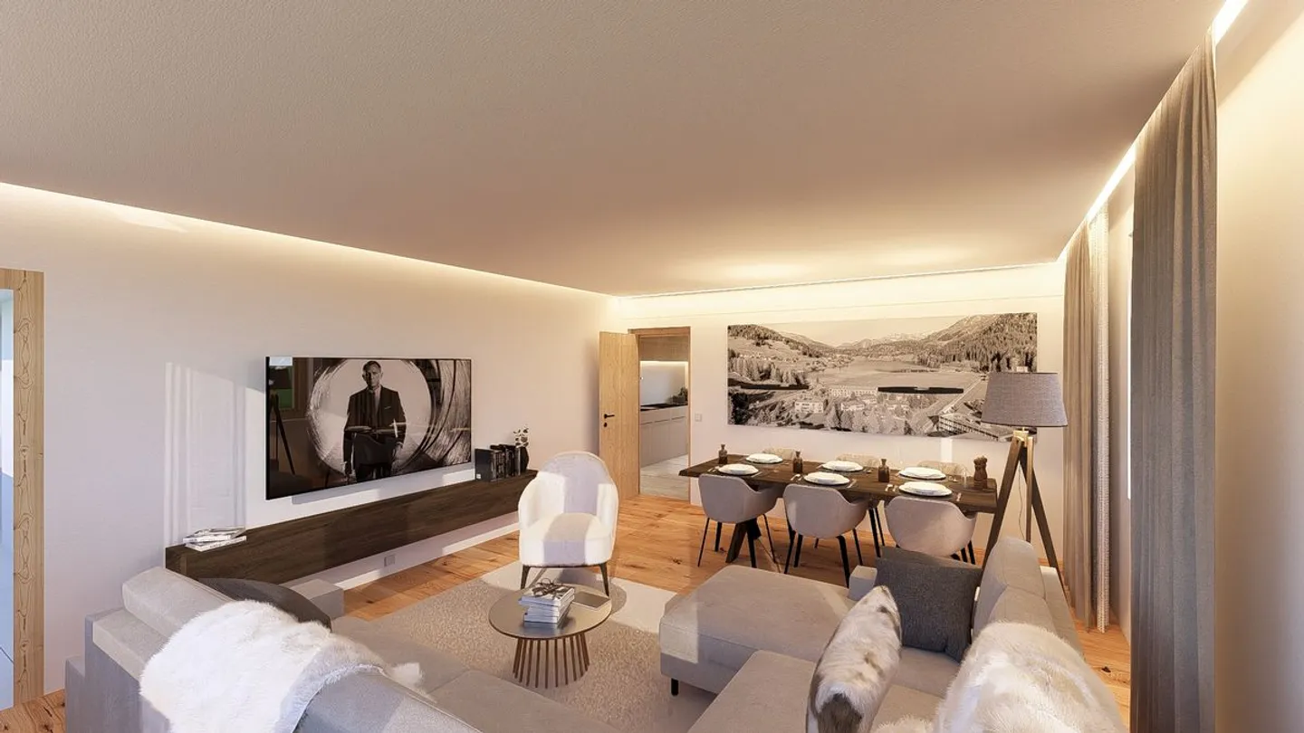 Appartamento di 4.5 locali sul Flüelabach - La vostra seconda casa a Davos - Foto 1 di 8