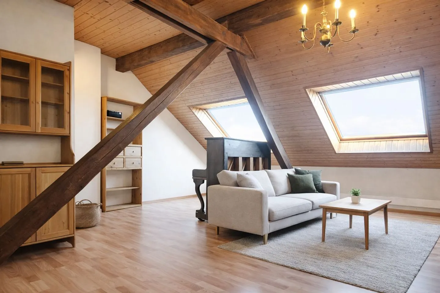 Penthouse with character and development potential in Basel - Photo 1 of 9