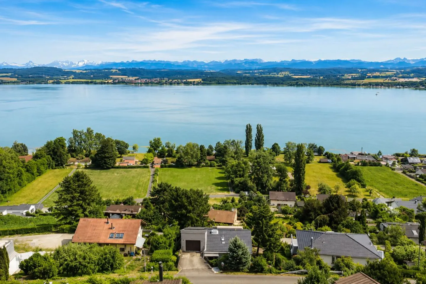 Terrain à bâtir avec vue dégagée à Vallamand - Foto 1 di 3