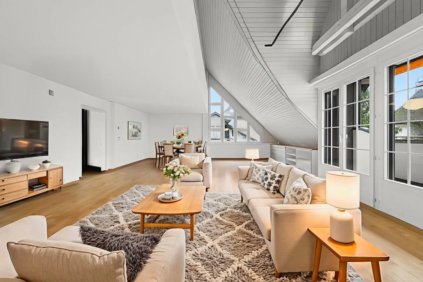 Appartement en Duplex sous les Combles dans un Emplacement Calme et Rural - Photo 1 sur 13