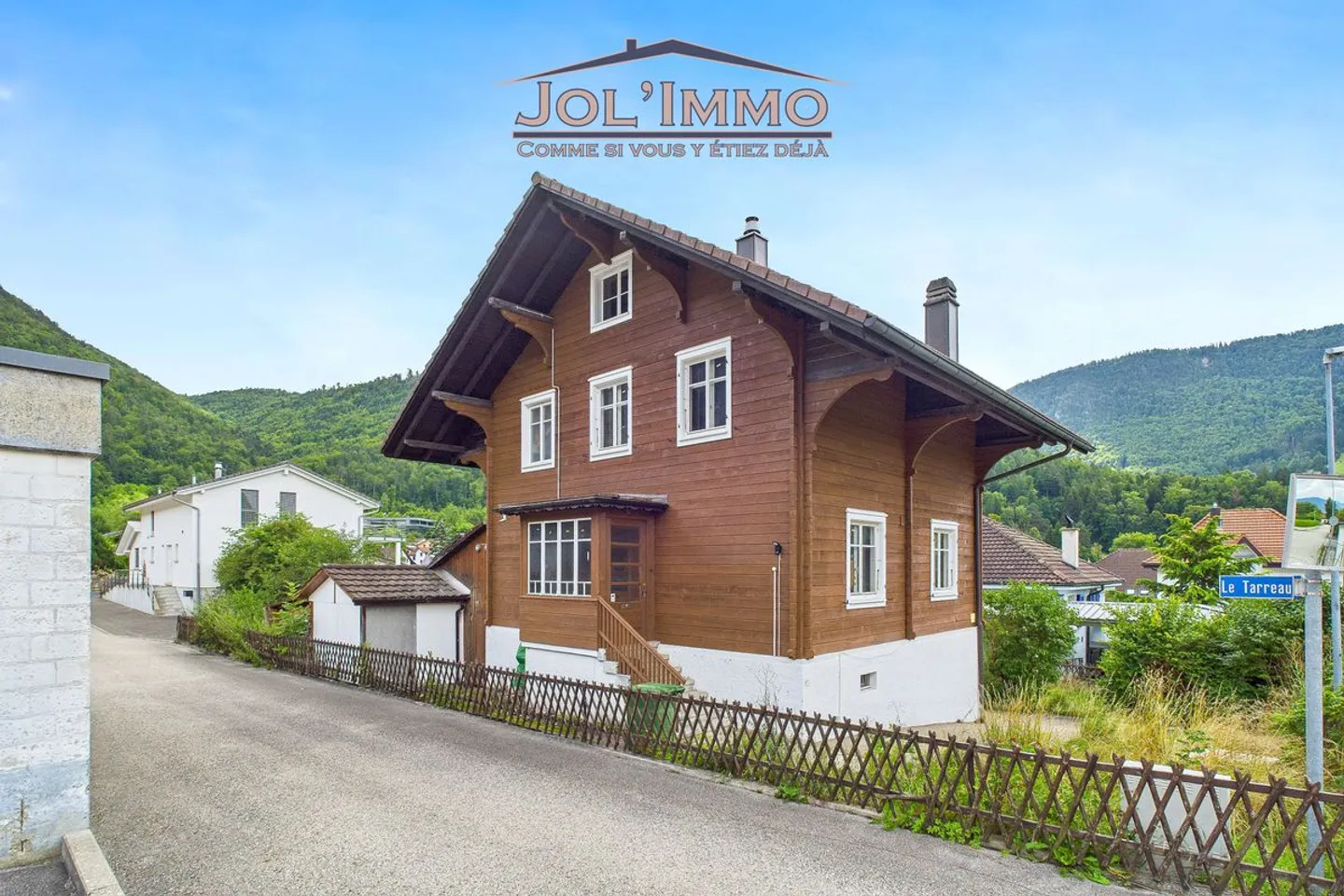 Chalet-Stil Haus im Herzen des Berner Juras - Sonceboz-Sombeval - Foto 1 von 12