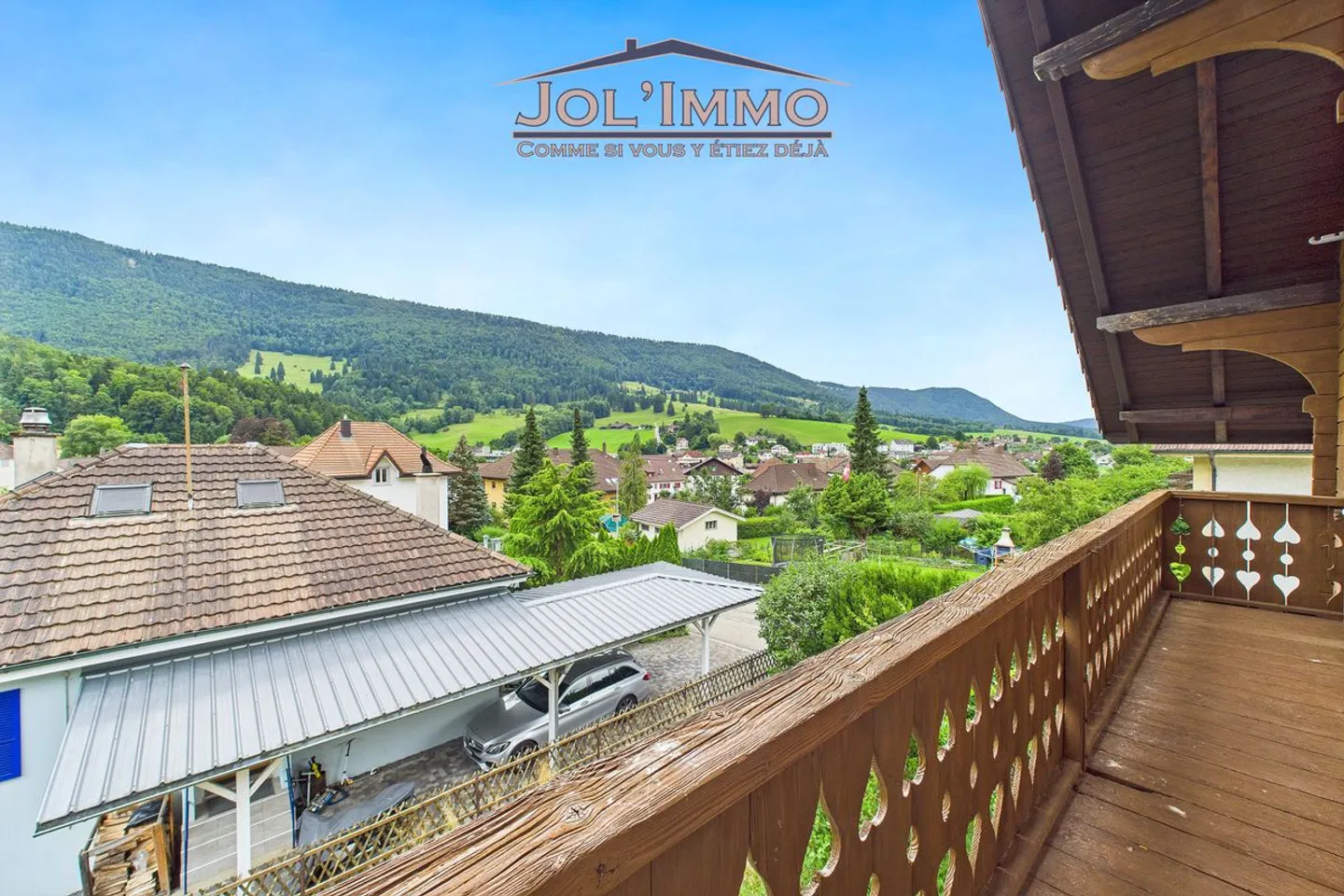 Chalet-Stil Haus im Herzen des Berner Juras - Sonceboz-Sombeval - Foto 2 von 12