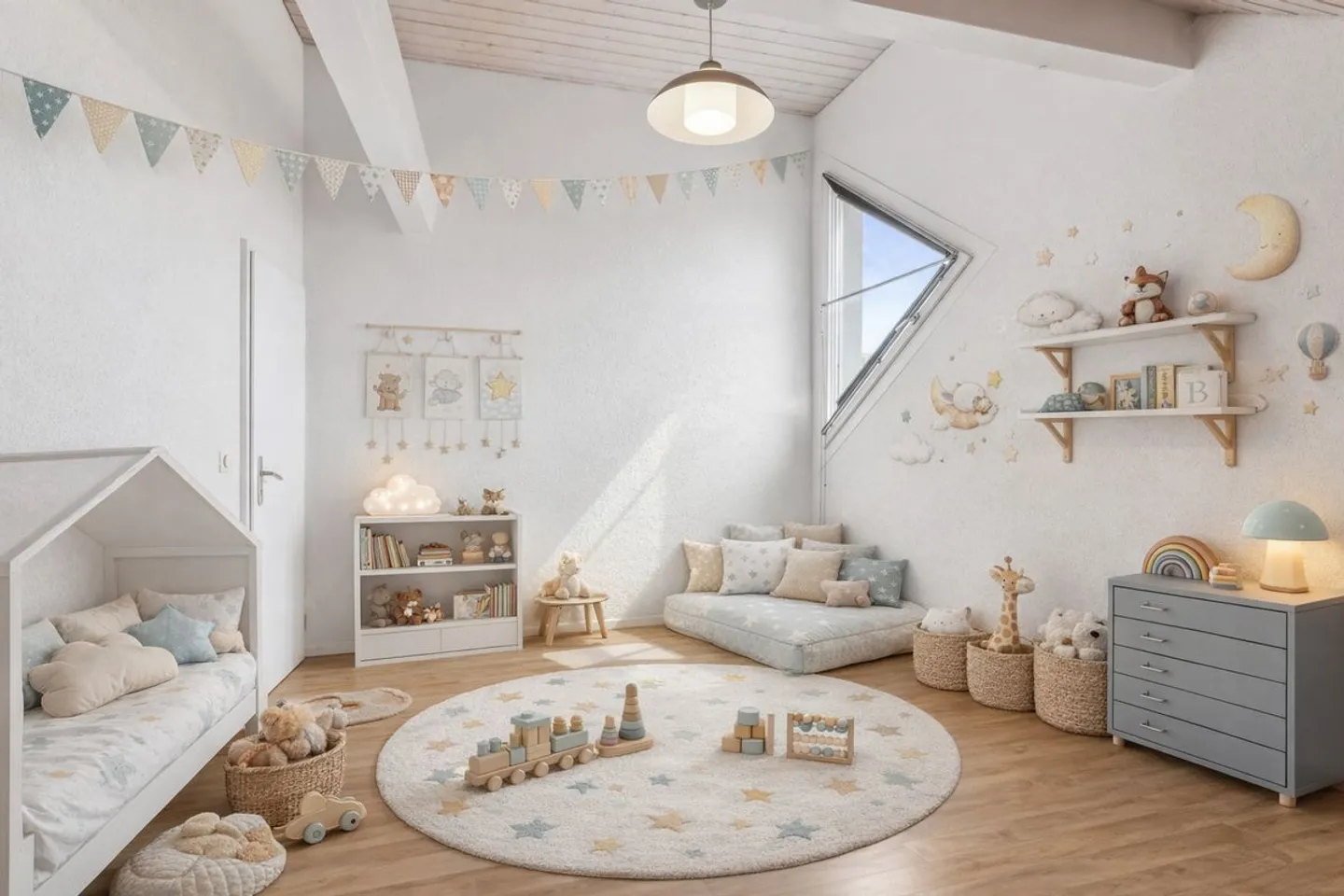 Superbe attique traversant de 110 m² à Penthaz - Photo 9 sur 13