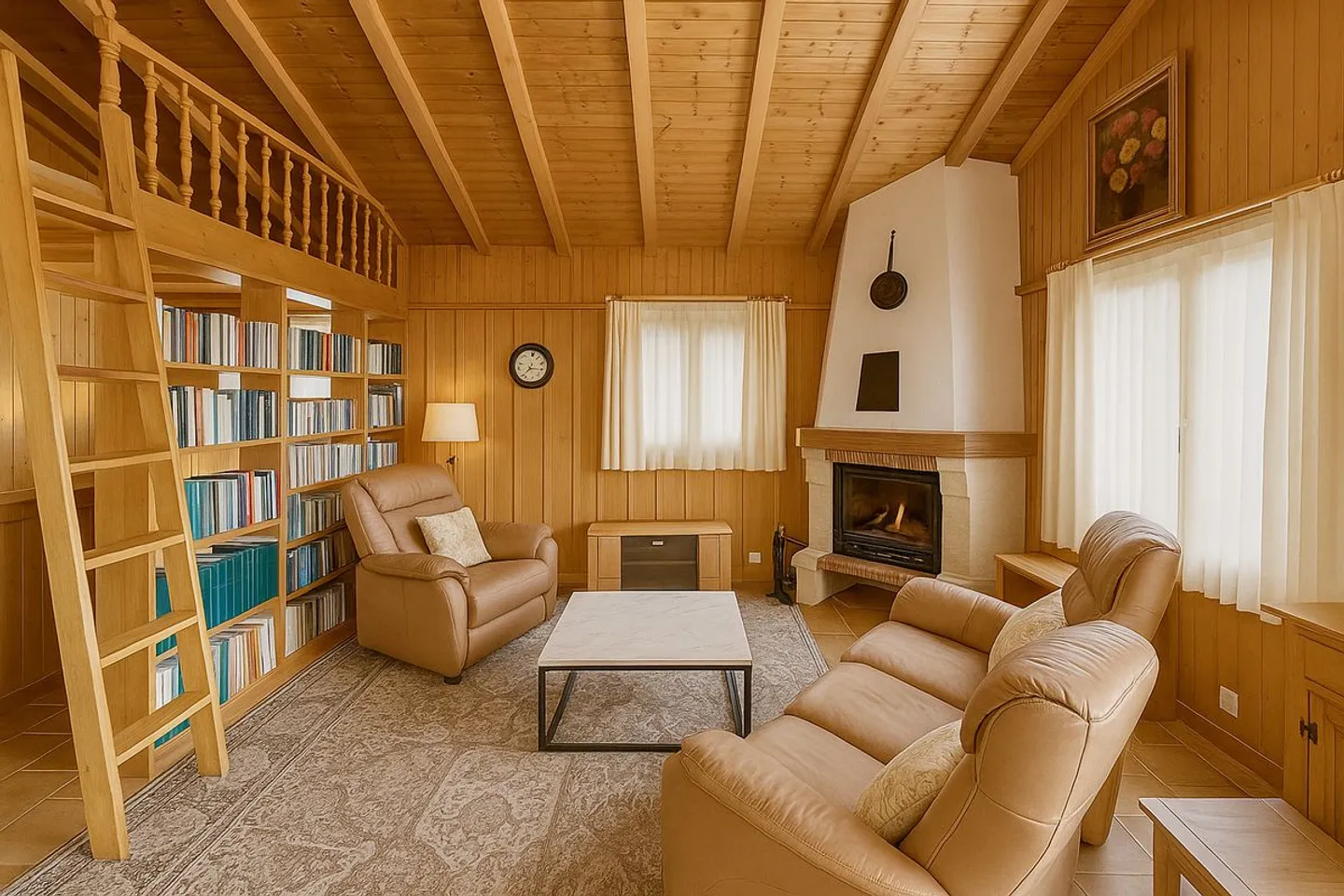 CHALET À VERBIER AVEC UNE VUE À COUPER LE SOUFFLE - Photo 2 sur 13