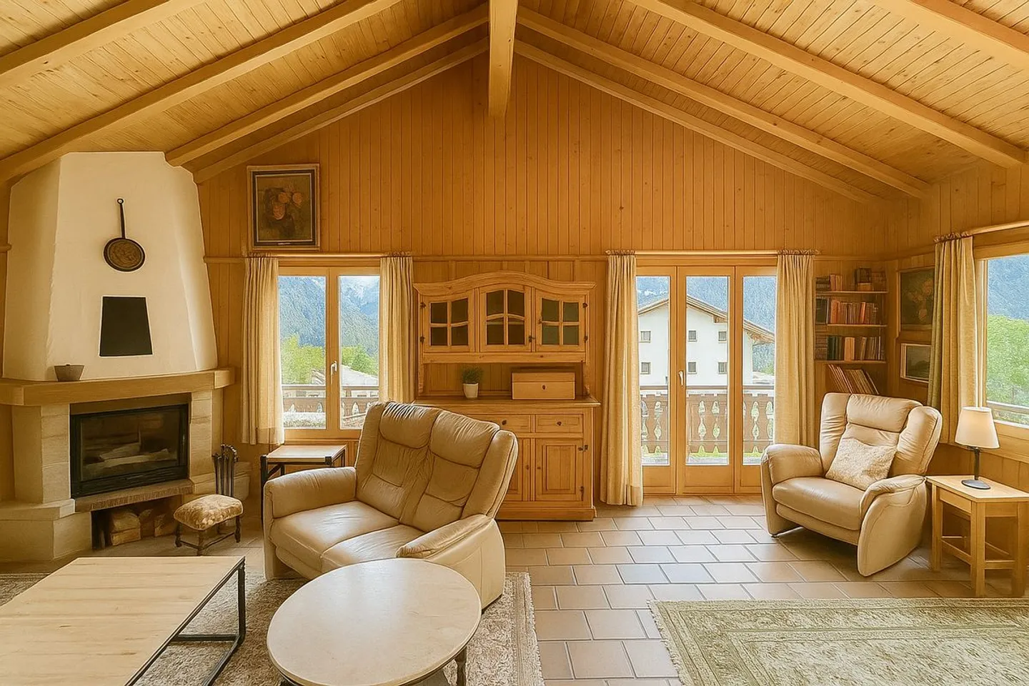 CHALET À VERBIER AVEC UNE VUE À COUPER LE SOUFFLE - Photo 3 sur 13