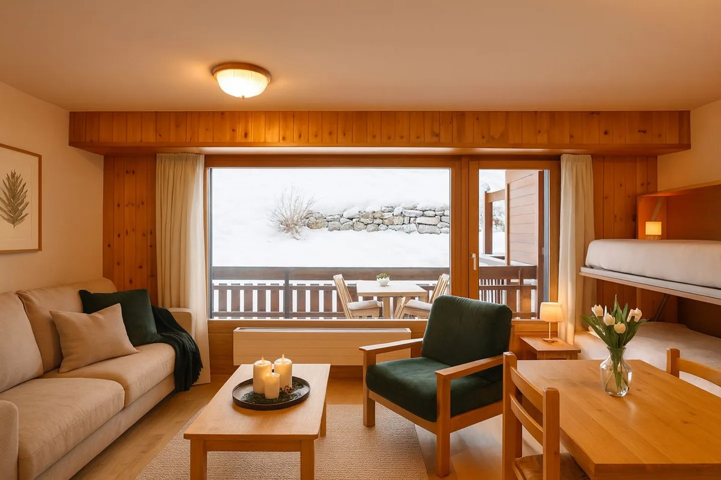 OPPORTUNNITE A SAISIR : STUDIO DANS LES BAINS D'OVRONNAZ - Photo 1 sur 6