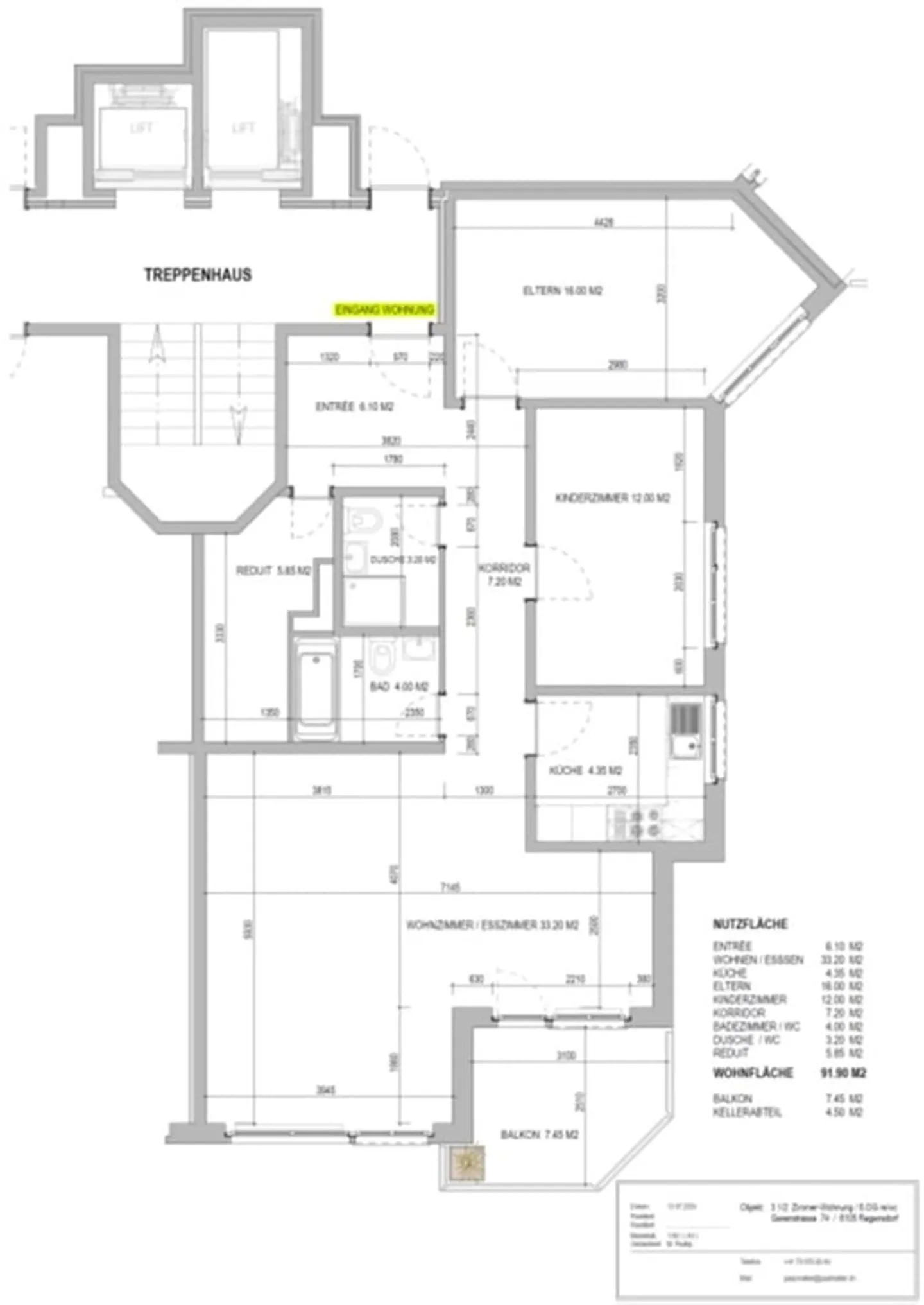 Sonnige 3.5-Zimmerwohnung - Photo 8 of 8