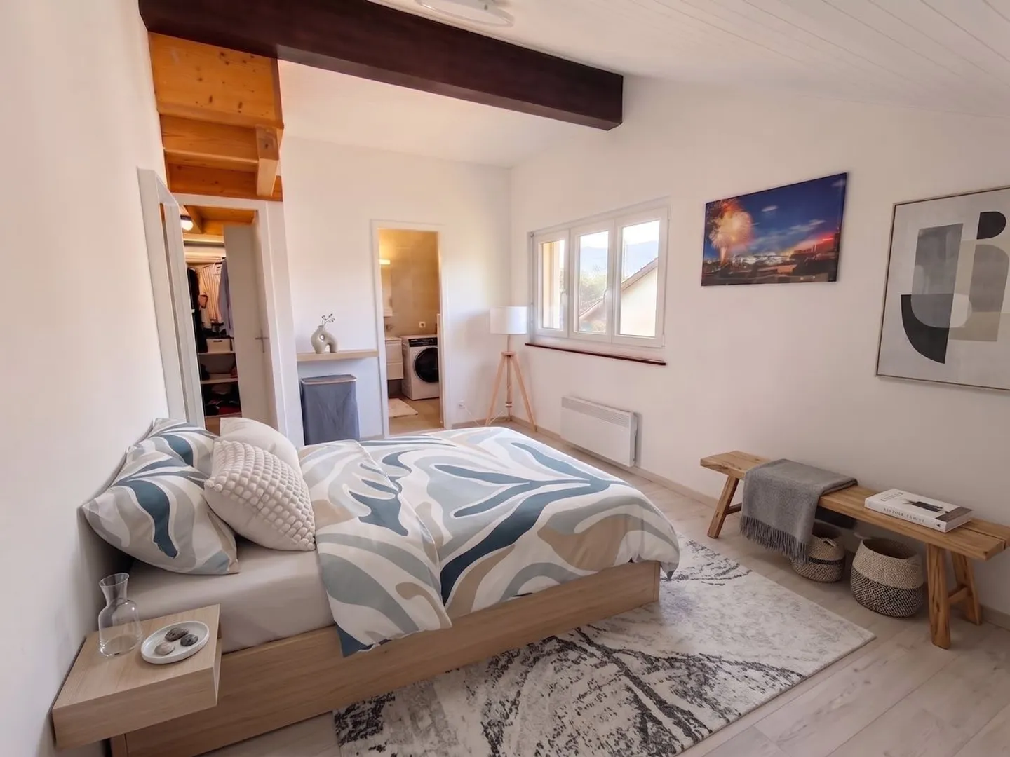 Duplex de 4,5 pièces au rez supèrieur et dernier étage - volumes, calme et verdure - Foto 6 di 8
