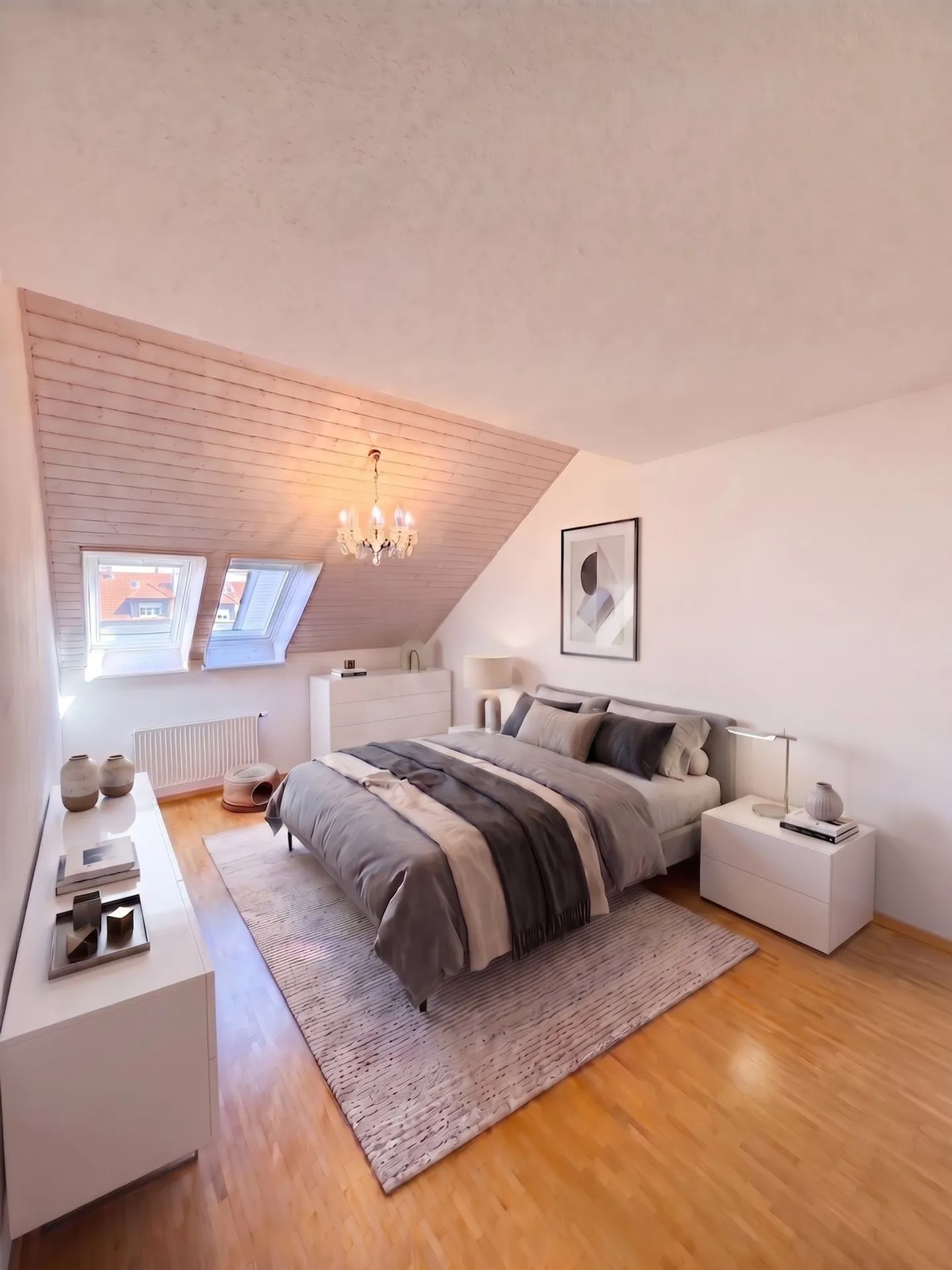 Elegante duplex familiare in un ambiente residenziale privilegiato a Founex - Foto 7 di 9
