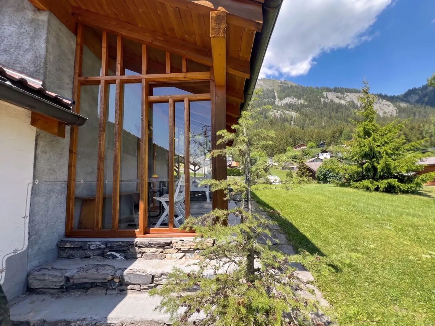 Authentisches Chalet mit Bergblick und grossem Grundstück - Mayens-de-la-Zour / Savièse - Foto 4 von 9