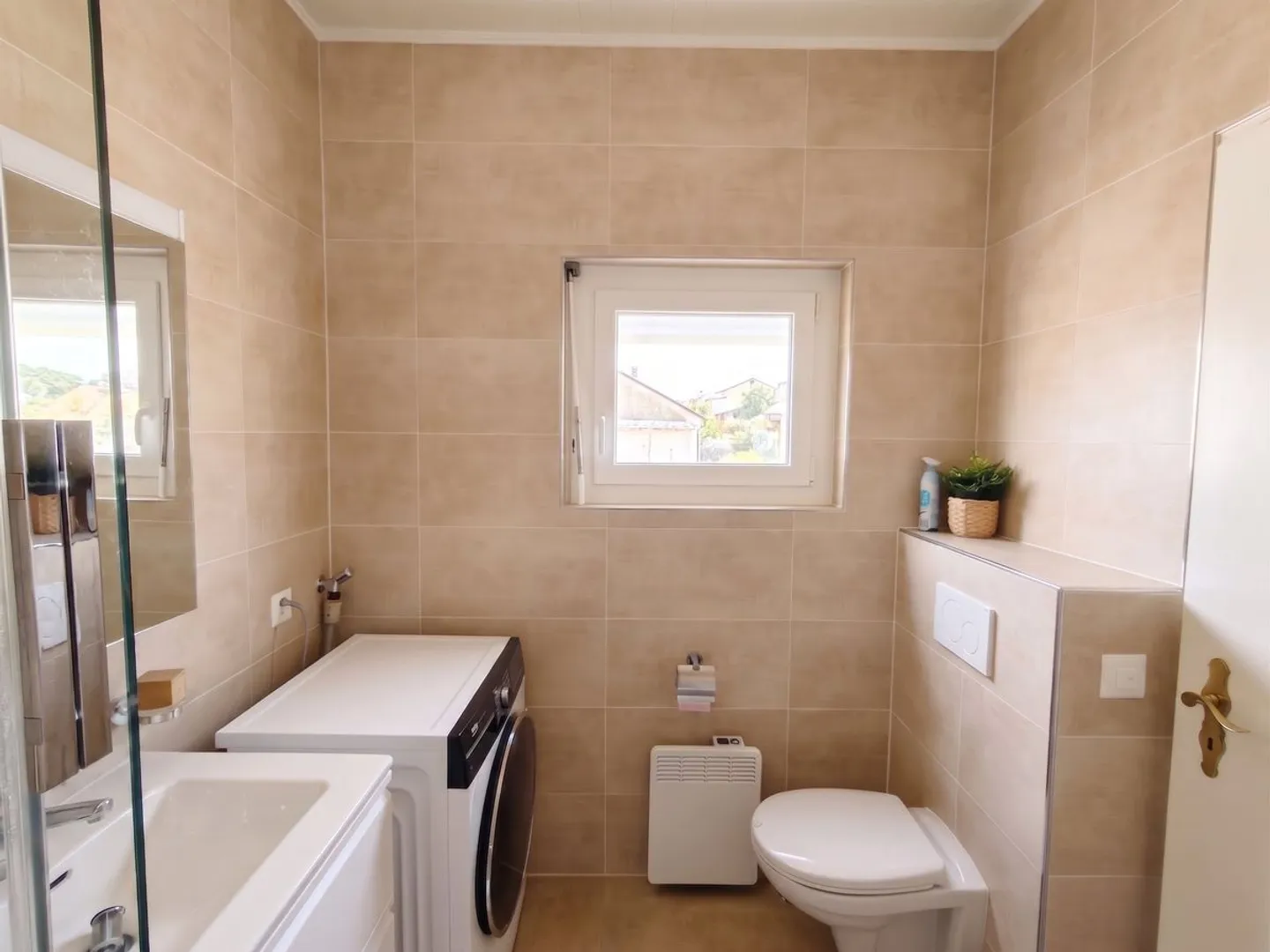4.5-room duplex on the upper ground floor and top floor - spacious, quiet, and green - Photo 11 of 13