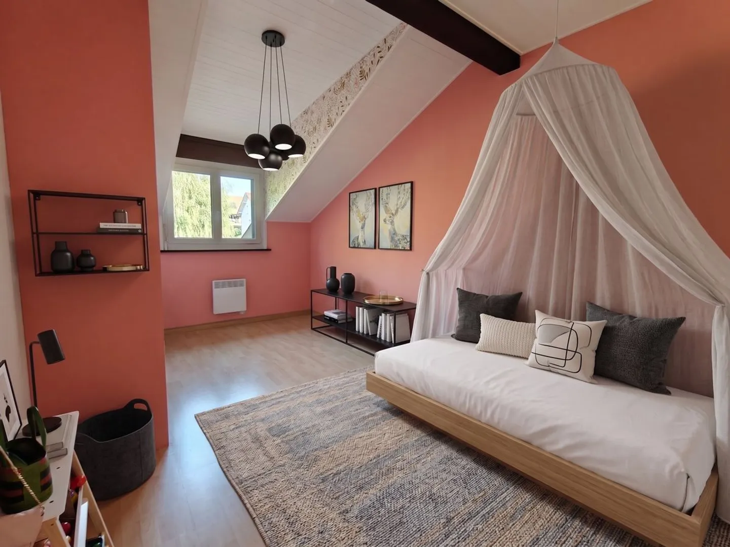 Duplex de 4,5 pièces au rez supèrieur et dernier étage - volumes, calme et verdure - Foto 8 di 8
