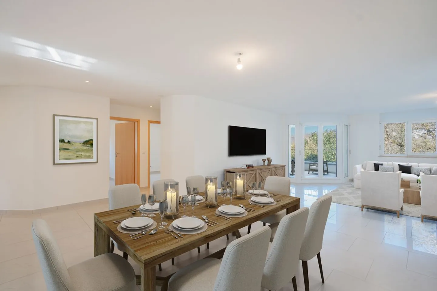 Appartamento attraente di 5½ locali nella comunità fiscalmente vantaggiosa di Oberwil-Lieli - Foto 2 di 10