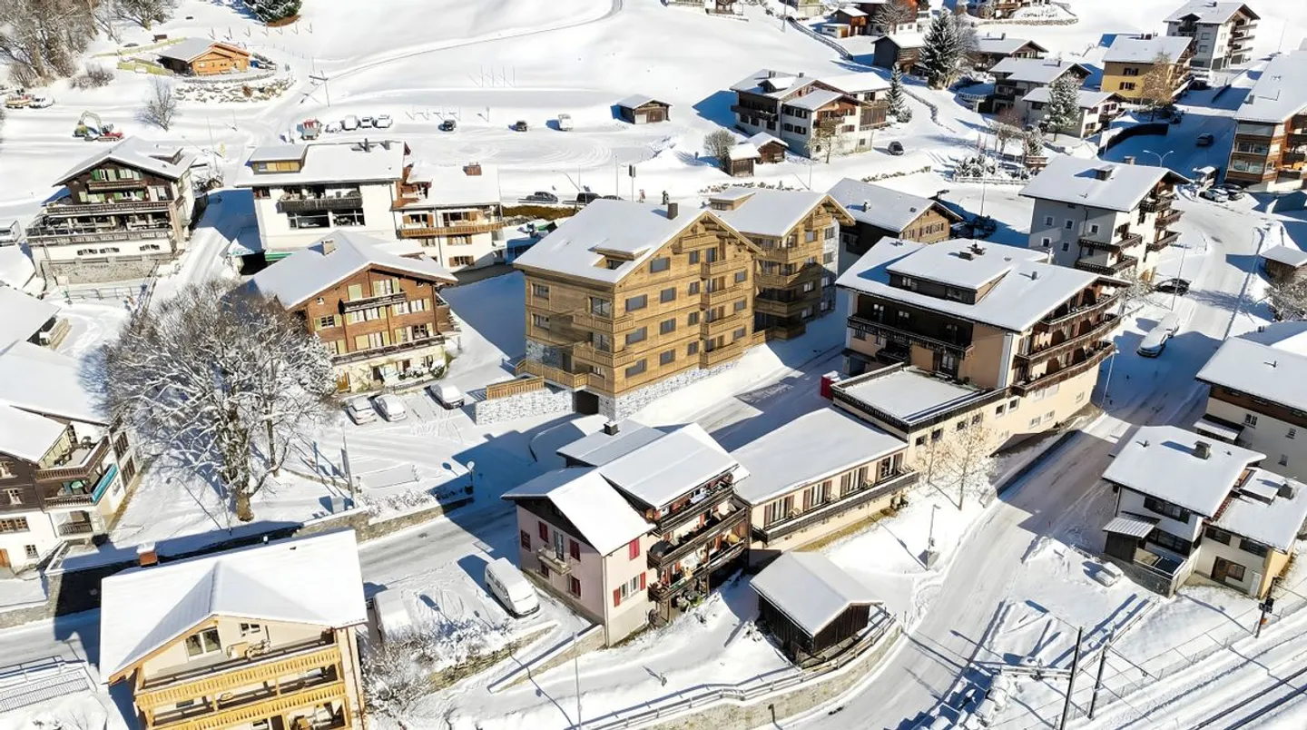 3.5 Zimmerwohnung im Erdgeschoss im Haus Madrisa Alpenblick - Foto 2 von 8