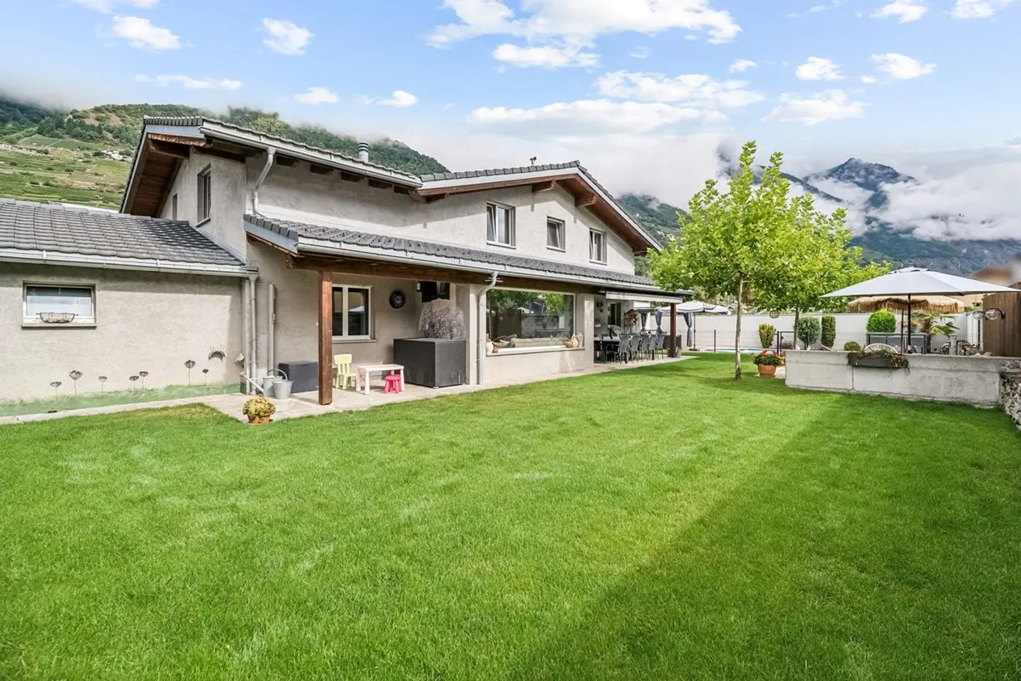 Komfort, Raum und Eleganz: Entdecken Sie diese einzigartige Villa in Fully - Foto 10 von 10