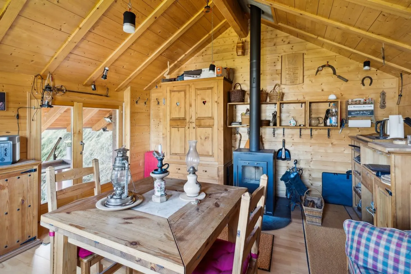 Authentisches Chalet mit Blick auf die Dent Blanche, im Herzen der Natur - Foto 3 von 10