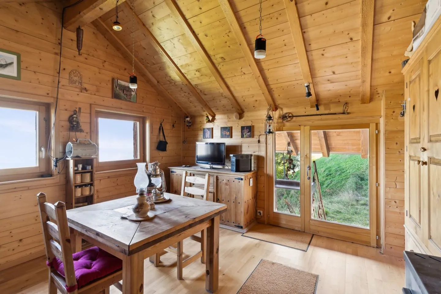 Authentisches Chalet mit Blick auf die Dent Blanche, im Herzen der Natur - Foto 4 von 10