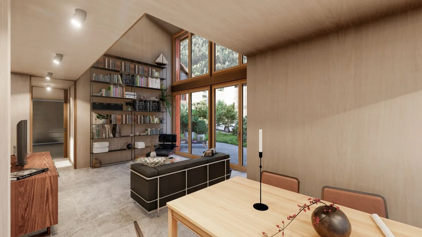 Casa unifamiliare residenza secondaria con charme alpino nella natura - Foto 7 di 10