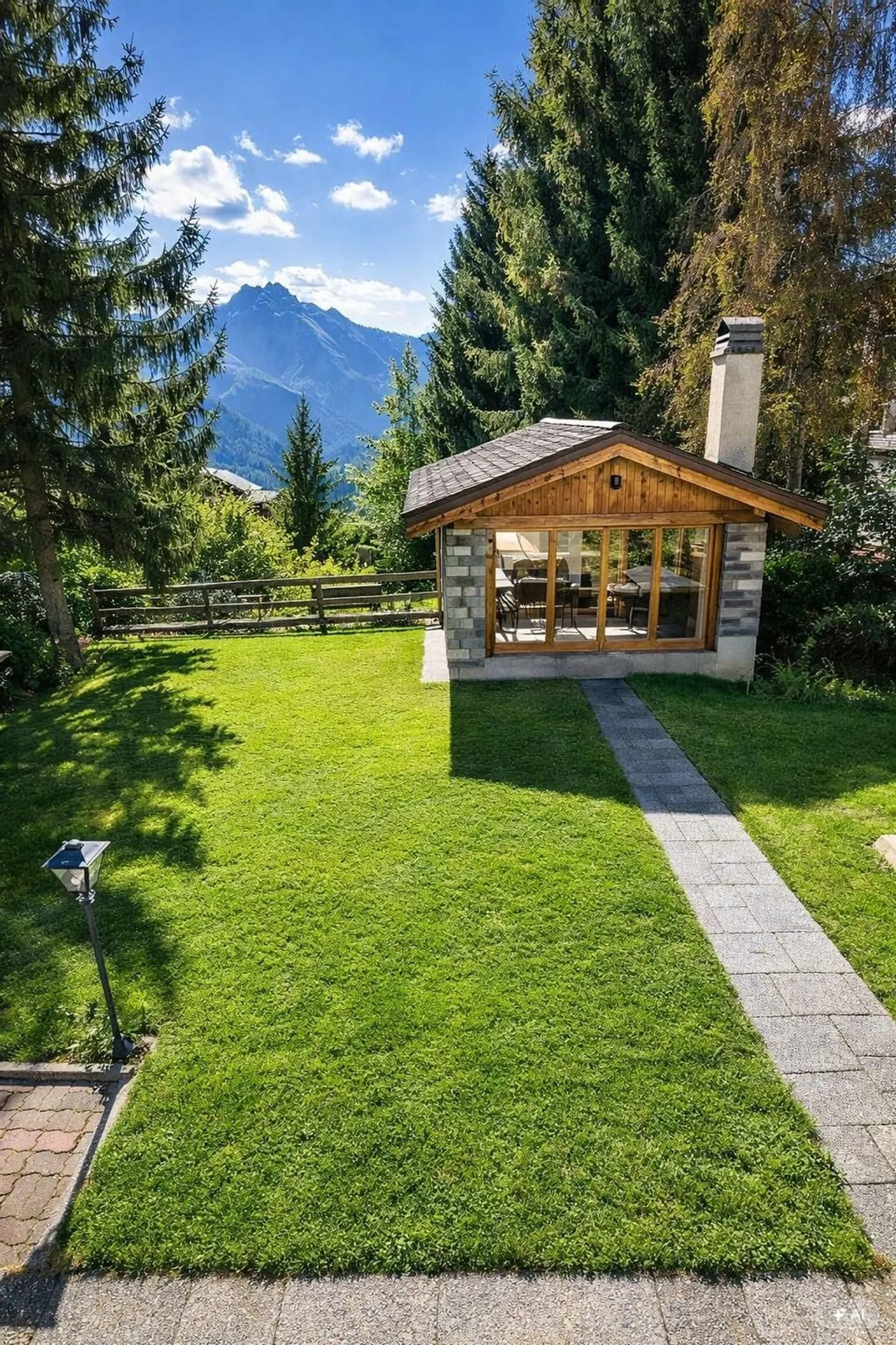 EXCLUSIVITY, LARGE CHALET WITH 2 APARTMENTS AND BUILDABLE LAND - Photo 2 of 12