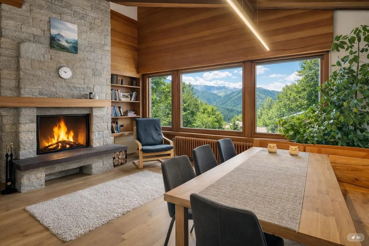 EXCLUSIVITY, LARGE CHALET WITH 2 APARTMENTS AND BUILDABLE LAND - Photo 4 of 12