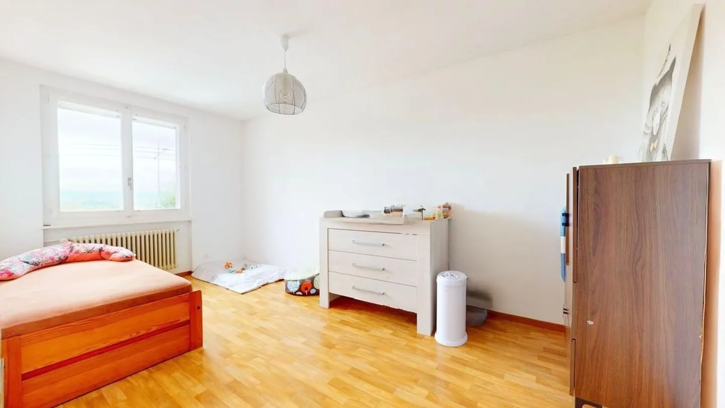 Grandcour 4½ locali - 85 m², con balcone e giardino adiacente - Foto 9 di 9
