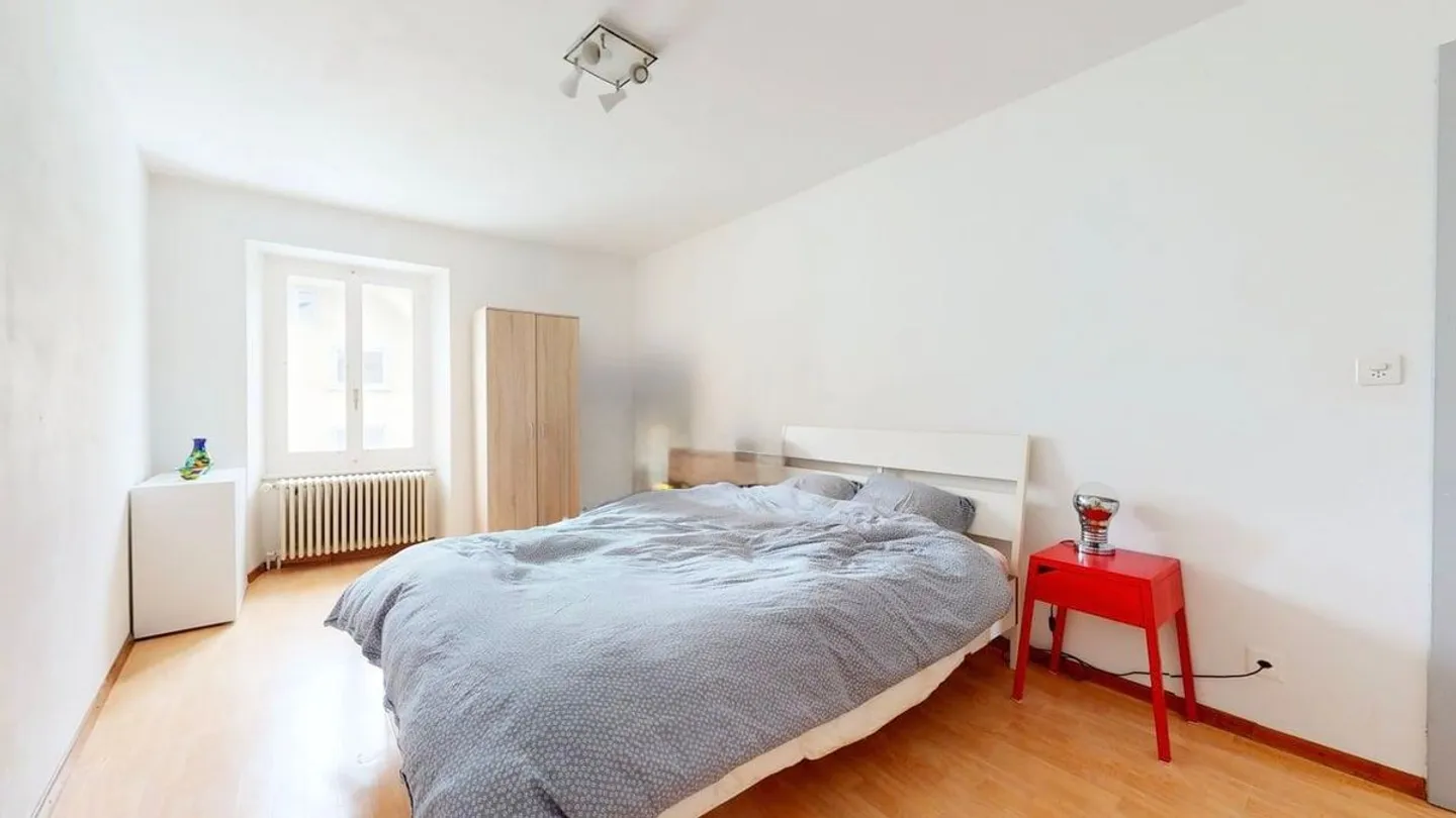 Grandcour 4½ locali - 85 m², con balcone e giardino adiacente - Foto 6 di 9