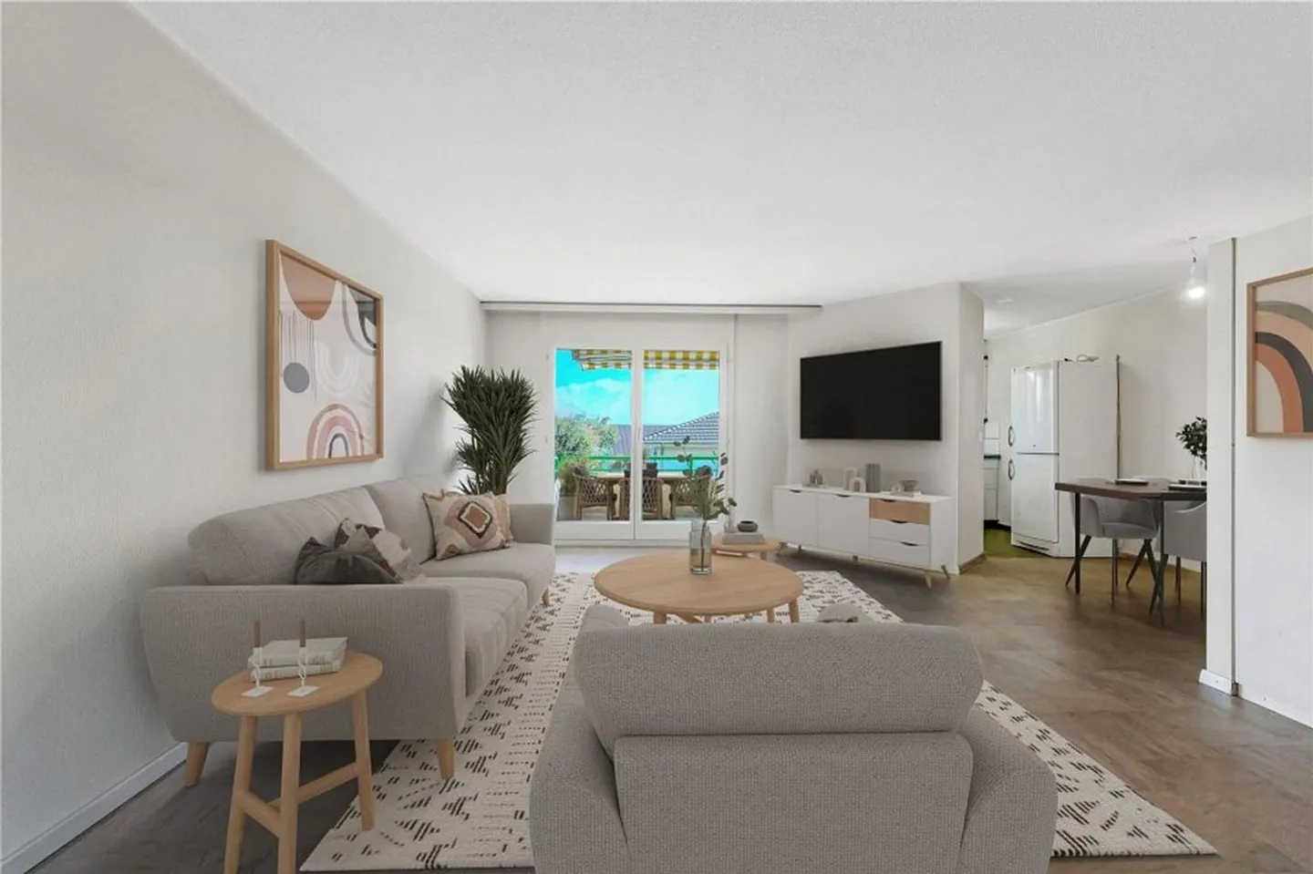 2½-Zimmer-Eigentumswohnung mit sonnigem Balkon - Foto 10 di 11