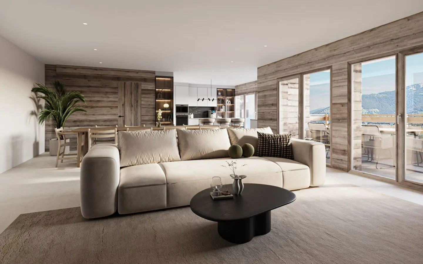 Superbe appartement de standing 4,5 pièces au coeur de Haute-Nendaz - Photo 2 sur 13