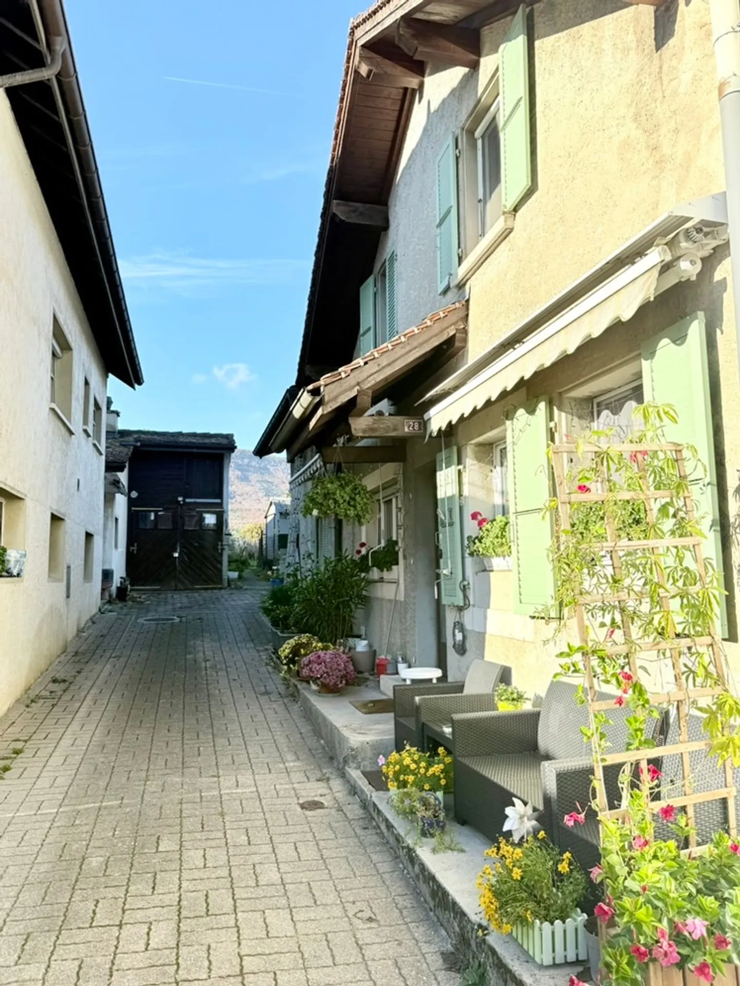 Terreno di 505 m² con due abitazioni e fienile - Chéserex - Foto 5 di 8