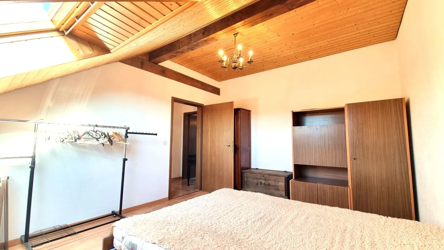 Appartement sous les combles lumineux avec poutres apparentes - Photo 10 sur 13