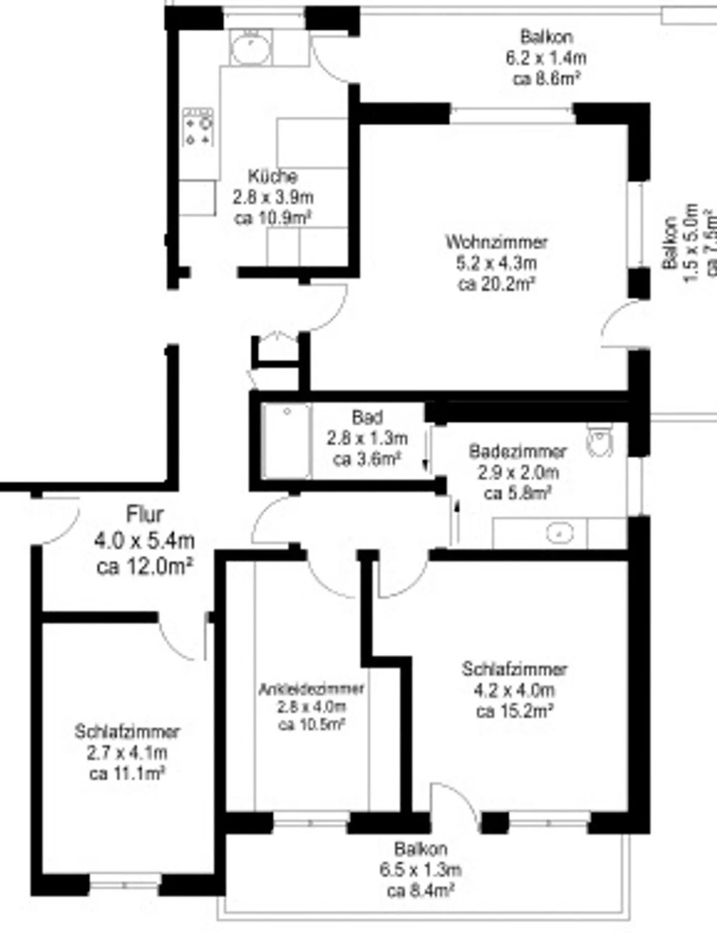 A beautifully renovated 4.5 room condominium for sale - Photo 9 of 9