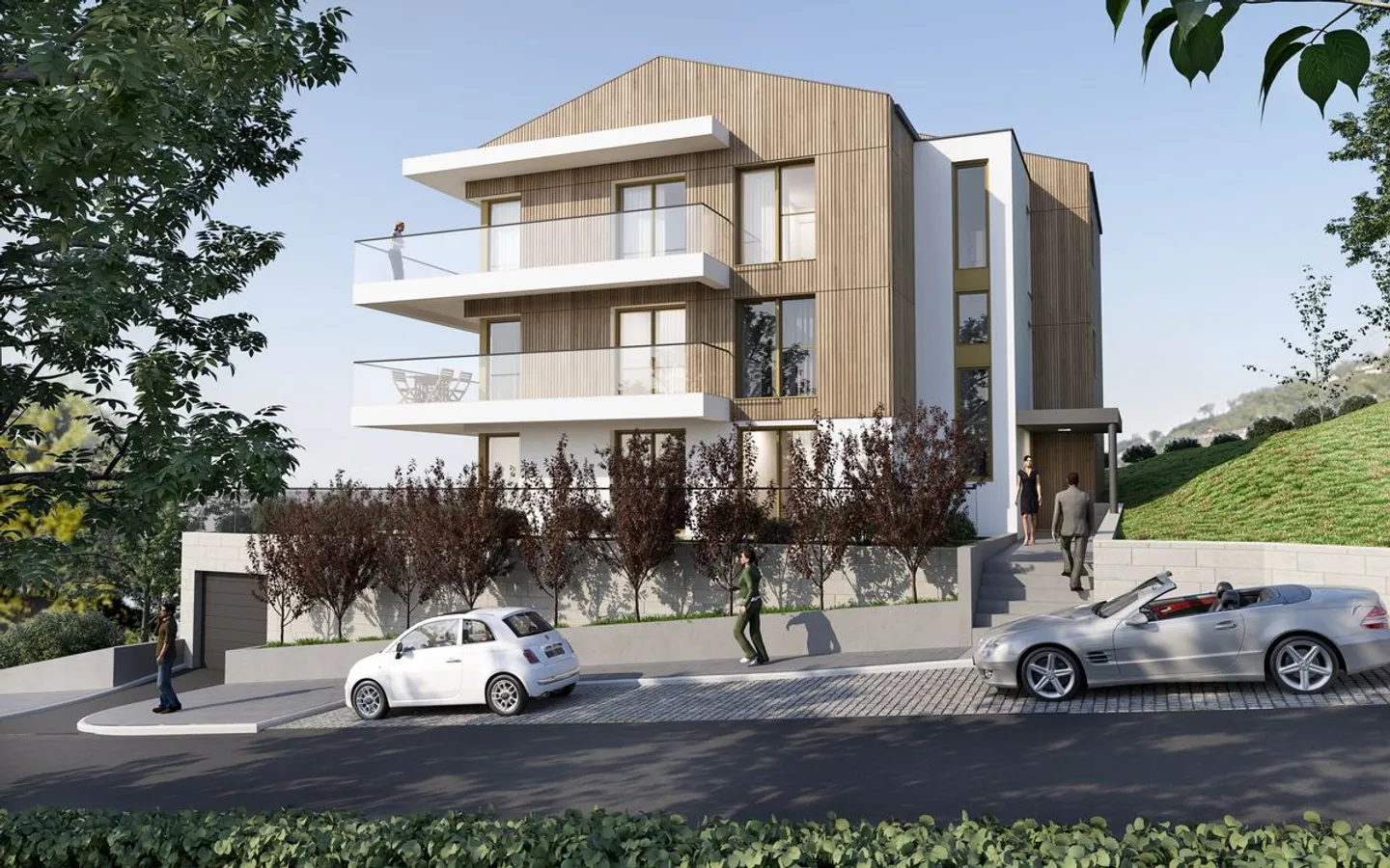 Projet neuf sur plan à Jongny - 4.5 pièces avec jardin et prestations haut de gamme - Photo 3 sur 7