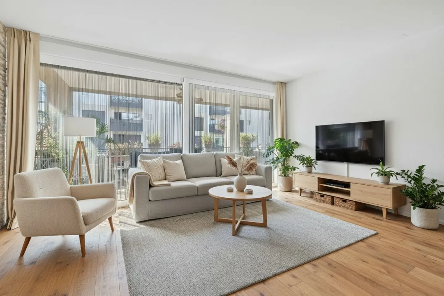 Ideal für Singles und Paare: Grosszügige und moderne 3.5-Zimmer-Wohnung  - Photo 1 sur 6