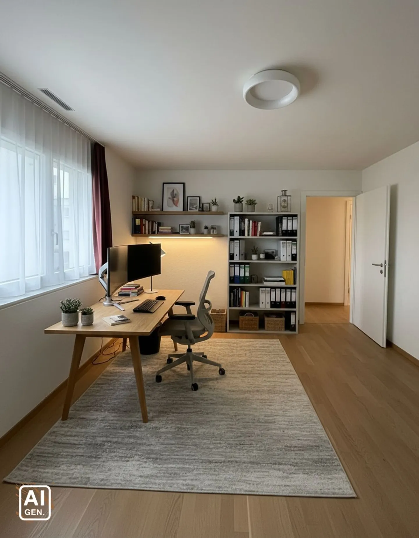 Appartement moderne avec vue sur les Alpes - Photo 4 sur 13