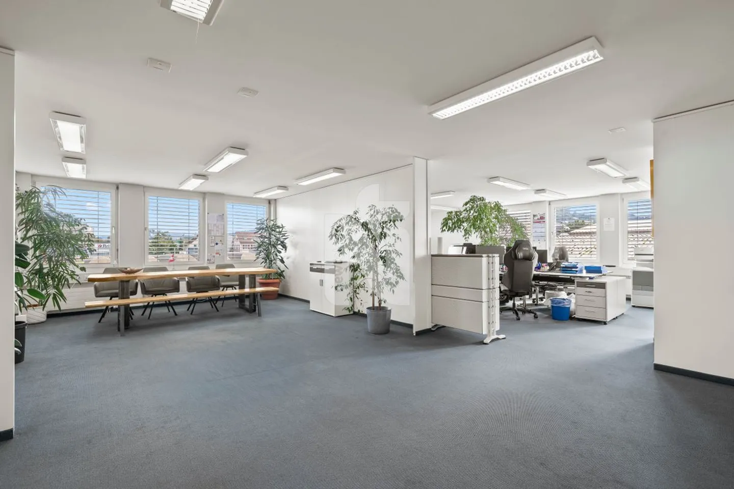 Top-Investitionsobjekt in Muttenz für Handwerker - Schreinerei, Büros, Lager, Tiefgarage, &amp; Wohnung in Industriezone - Foto 6 von 13