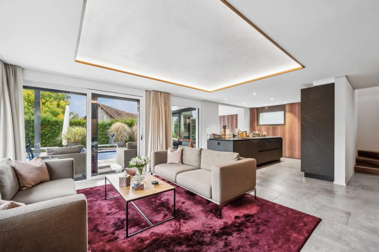 Dreamlike single-family house in Jonen with swimming pool and breathtaking view - Photo 1 of 11