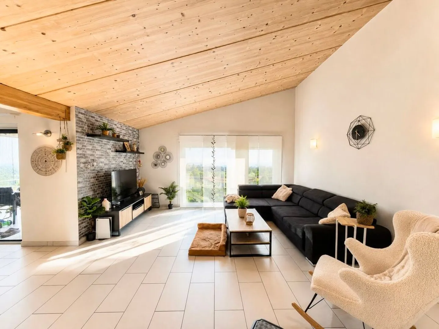 MAISON INDIVIDUELLE AVEC VUE IMPRENABLE SUR LE HAUT DE CRY - Foto 2 di 13