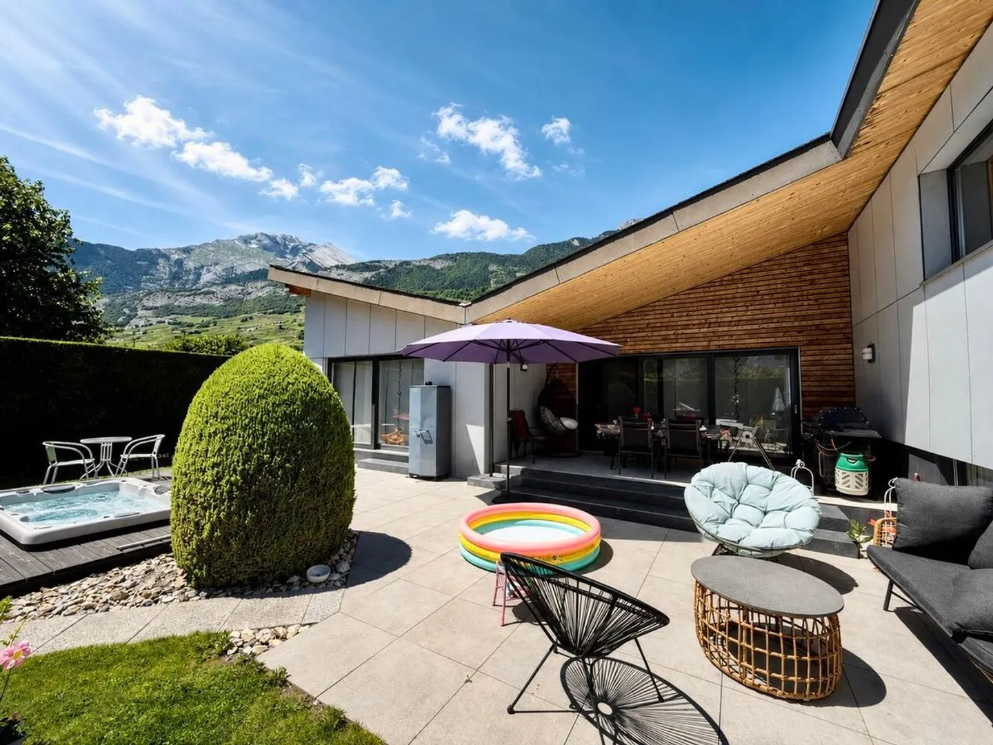 MAISON INDIVIDUELLE AVEC VUE IMPRENABLE SUR LE HAUT DE CRY - Foto 9 di 13